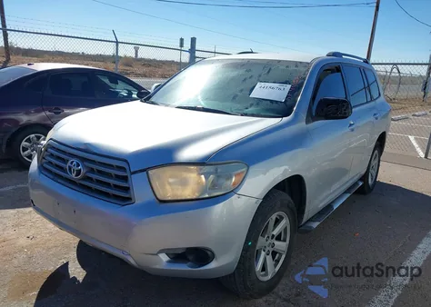 2008 Toyota Highlander из США, поврежденный, VIN JTEDS41A982052782
